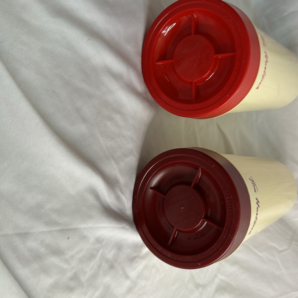 Vintage set of 2 Tim Hortons thermos brand coffee mug - Picture 5 of 10
